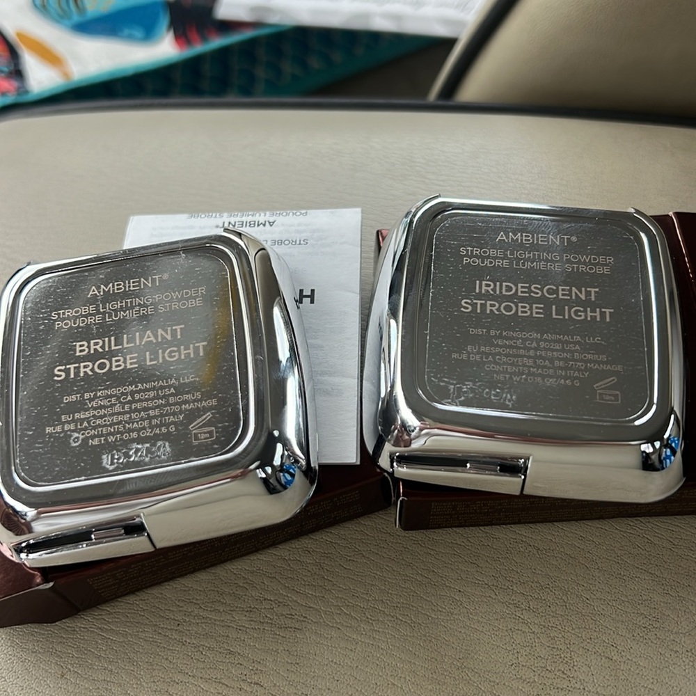TWO (2) HOURGLASS AMBIENT STROBE LIGHTING POWDER, NIB, never used! - Picture 5 of 7